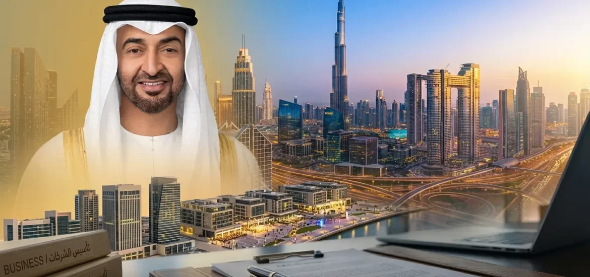 تأسيس شركة بتملك أجنبي 100% في الإمارات برؤية القيادة الرشيدة لسمو الشيخ محمد بن زايد