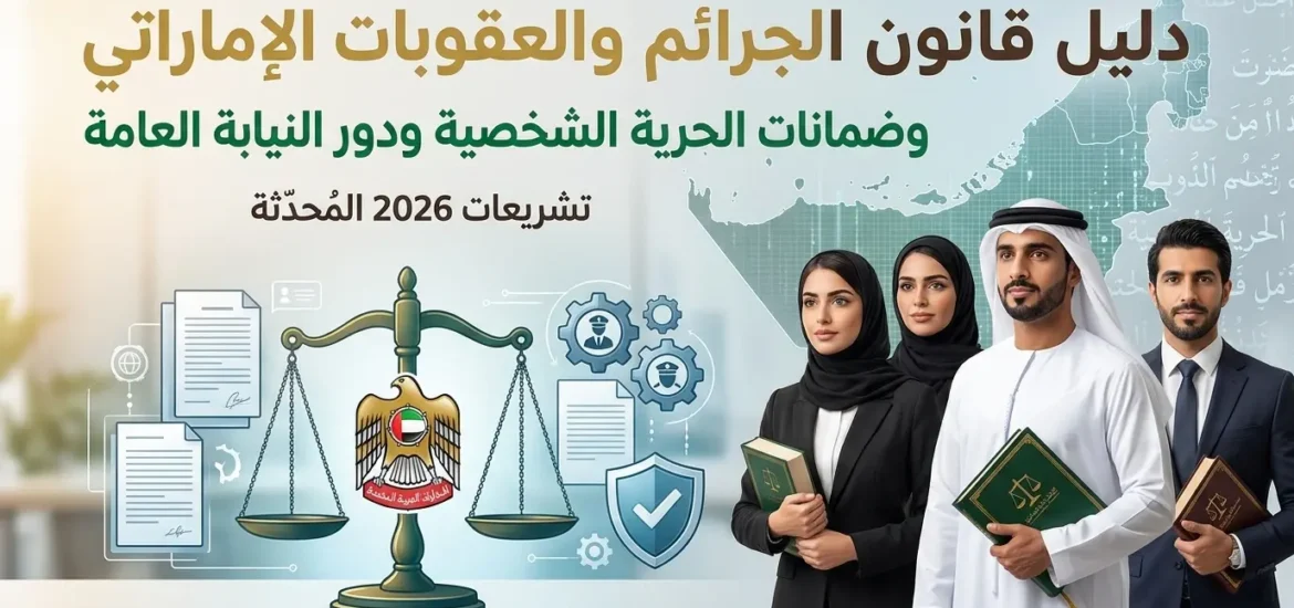 دليل قانون الجرائم والعقوبات الإماراتي وحماية الحرية الشخصية