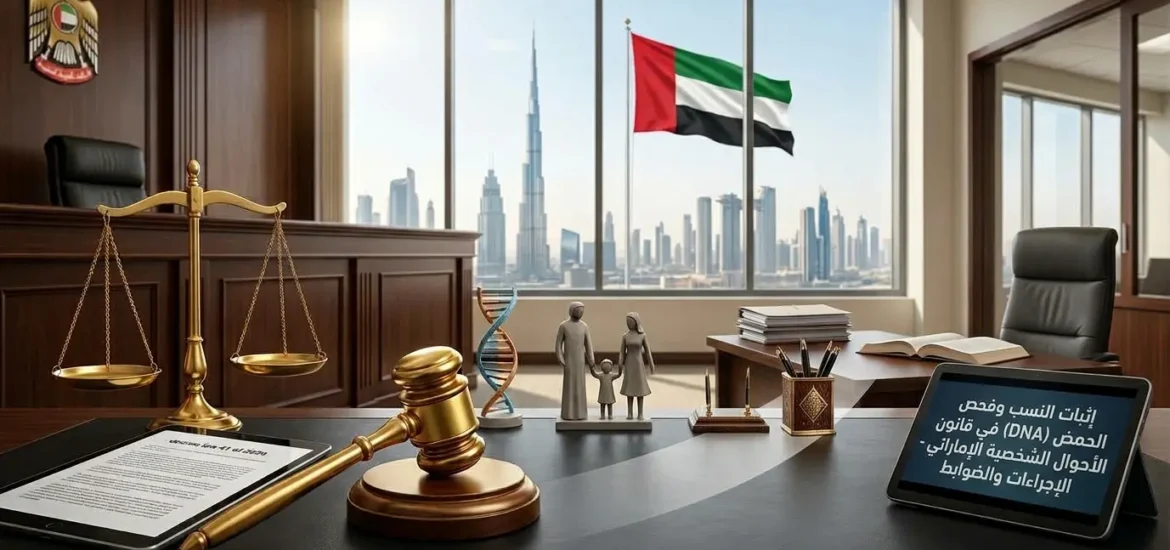 إثبات النسب وفحص الحمض النووي في قانون الأحوال الشخصية الإماراتي